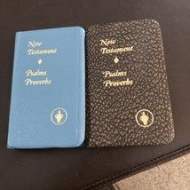 Two New Testaments &amp; Psalms Proverbs - £6.76 GBP