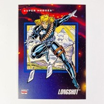 Longshot Marvel Impel 1992 Super-Heroes Card #57 Series 3 MCU X-Men Comic Book - £1.57 GBP