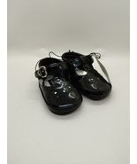 Vintage Sesame Street Black Leather Baby Shoes Size 2 - Doll Shoes 4.5&quot; ... - £11.49 GBP