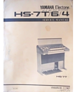 Yamaha HS-7T HS-6 -4 Electone Organ Original Service Manual Schematic Pa... - €68,81 EUR