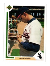 1991 Upper Deck #325 Ozzie Guillen Chicago White Sox - $3.00