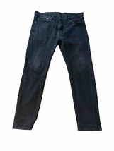 Levis 510 Jeans Mens  Black Denim Slim Fit Skinny Stretch  Casual 34X30 Red Tag - £14.61 GBP
