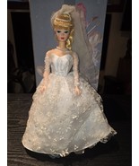 Wedding Day Bride Barbie 1958 Reproduction 1997 - Blonde Hair Blue Eyes - $442.03 MXN