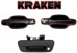 Outside Door Handles For Chevy Colorado Canyon 2005 Front Pair And Tailgate - $64.47