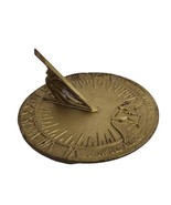 The Adams Co Cast Iron Sun Dial &quot;Grow Old Along with Me The Best is Yet ... - £214.89 GBP
