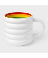 Pride 20oz Rainbow Mug White Ceramic Porcelain 20 fl oz - $17.74 CAD