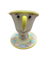 Vintage Disney 3 inch CHIP ceramic figurine Beauty and the Beast - $7.92