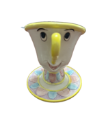 Vintage Disney 3 inch CHIP ceramic figurine Beauty and the Beast - $7.92