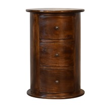 3 Drawer Chestnut Drum Chest - $237.00