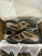 BNIB Merrell Yokota 2 Hiking Shoes - Suede, Men, Size 8.5, Olive - £94.74 GBP