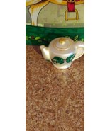 Antique Teapot Glitter Christmas Ornament &quot;Old World Christmas&quot; 4&quot; with ... - £19.60 GBP