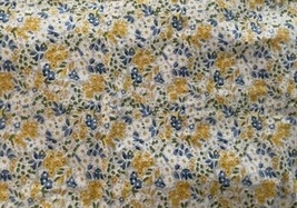 Two Ralph Lauren Pillowcases Blue Yellow Floral French Country Set 19.5&quot;x31&quot; - $38.49