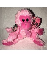 JULEP the Mini Monkey- TY PINKYS BEANIE BABY Key Clip - with MINT TAGS 5” - £11.15 GBP