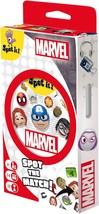 Spot It Marvel Emojis Eco Blister Marvel Super Heroes Family Card Game f... - $18.84