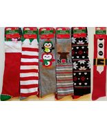 Christmas Knee Socks Unisex Size 9 to 11 One Pair/Pk, SELECT: Design - £2.38 GBP