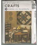 McCall&#39;s Craft American Tradition Uncut Pattern 8209 Wall Hanging, Place... - $3.00