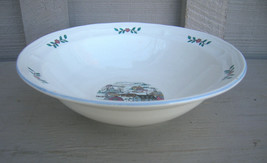 Old Vintage Gibson Designs 7&quot; Coupe Cereal Bowl Hometown Pattern  Discontinued - £11.16 GBP