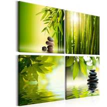 Tiptophomedecor Stretched Canvas Zen Art - Peace - Stretched &amp; Framed Ready To H - £56.12 GBP+