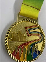 Fuqinghua Marathon Sports Gold Award Medals Olympic Style Winner Medals with Rib - £235.01 GBP