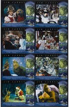 *HOW THE GRINCH STOLE CHRISTMAS (2000) Unused Complete Set of 8 Lobby Ca... - £137.62 GBP