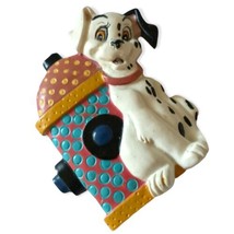 Dalmatian Dog Magnet Souvenir Fire Hydrant Puppy Animation Whimsical Disney 101 - £10.15 GBP