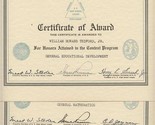 3 South Carolina High School League 1952 Award Certificates Mathematics ... - $20.79
