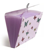 U Brands 13 Pocket Expandable File Organizer Butterfly  - $16.03