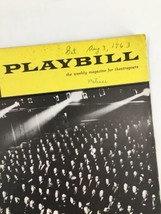 1963 Playbill Sam S. Shubert Theatre Stop The World - I Want To Get Off - £22.74 GBP