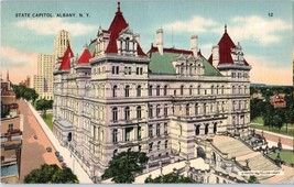 State Capitol Albany New York Postcard - £8.76 GBP