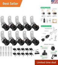 Secure 10-Pack 5/8&quot; Tool Box and Mailbox Locks - Keyed Alike for Conveni... - $55.50