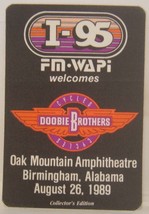 Doobie Brothers - Vintage Original Concert Tour Cloth Backstage Pass - £7.99 GBP