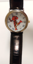 Women&#39;s Timex Disney Pooh Tigger Watch Date Roman Numeral Dial Baby Croco Band - £25.01 GBP