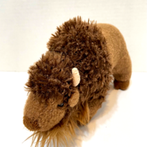 Douglas Cuddle Toy Plush Brown Buffalo Stuffed Animal Lovey Toy 9" - $12.60