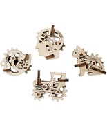 UGEARS 70029 U-Fidgets Tribiks Puzzle Pieces Set with 4 Models Anti-Stre... - $34.61 CAD