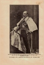 Antique 1910 Print The Life Of King Edward VII and Career of King George V #5 - £16.58 GBP