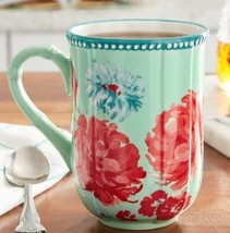 Pioneer Woman ~ GORGEOUS GARDEN ~ 23 Ounce ~ 5.25&quot; Tall ~ Large Stonewar... - $30.00