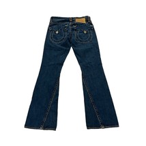 True Religion Women&#39;s Flare Leg Dark Wash Blue Jeans Size 29 Made in USA - £31.46 GBP