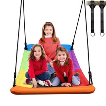 700Lb Giant 60&quot; Skycurve Platform Tree Swing For Kids And Adults Wear- R... - £97.79 GBP