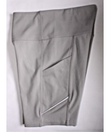 Body Glove High-Rise Gray Bike Shorts With Pockets ~S~ RN151268 - £7.45 GBP