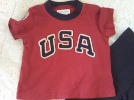 RALPH LAUREN cute short sleeve  top t-shirt age 0-3  months 56-62cm - £6.59 GBP