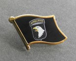 ARMY 101ST AIRBORNE DIVISION DOGTAG LAPEL PIN 1.6 x 7/8 INCHES - £5.35 GBP