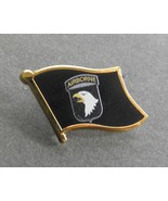 ARMY 101ST AIRBORNE DIVISION DOGTAG LAPEL PIN 1.6 x 7/8 INCHES - £5.21 GBP