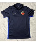 Nike Dri Fit AC Citti Di Sorrento Polo Shirt Men’s Medium Blue Seashore ... - $30.00