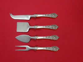Florentine Lace by Reed &amp; Barton Sterling Cheese Serving Set 4pc HHWS  C... - $275.32