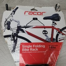 Racor Single Folding Bike Rack Wall Mount Black PSB-1R Space Saving Bike... - $10.00