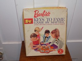 Vintage 1963 Barbies’ Keys To Fame Game By Mattel in Box - $69.30