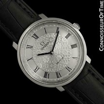 1974 OMEGA De Ville Vintage Hombre Ss Acero Handwound Reloj - Menta Con Garantía - £1,146.40 GBP