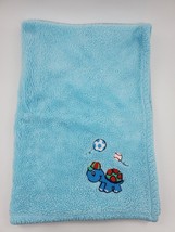 Northpoint Baby Blanket Blue Turtle Soccer Baseball Balls Security Boy B18 - £19.74 GBP