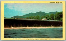 Whiteface Mountain and Falls at Wilmington New York NY UNP Chrome Postca... - $4.90