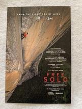 FREE SOLO - D/S Original Movie Postcard 4&quot;x6&quot; 2018 Alex Honnold El Capitan - £7.82 GBP
